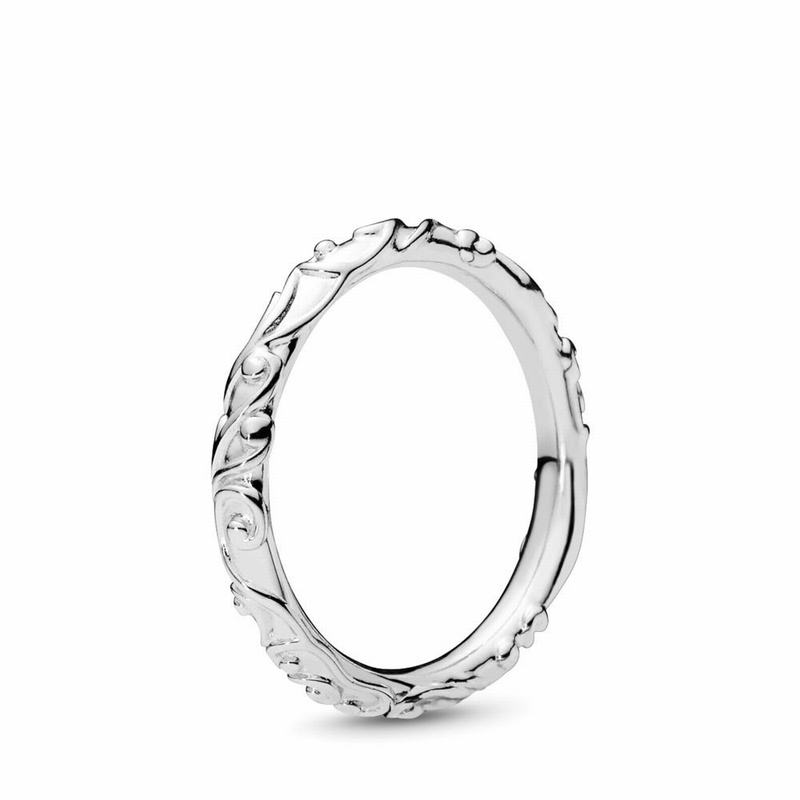 Pandora Regal Beauty Stackable Ring Ireland - Sterling Silver - 985072BST